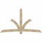 Ekena Millwork Davenport Rough Sawn Timber Gable Bracket, Douglas Fir, 108"W x 63"H x 6"D x 6"F, 14/12 Pitch GBW108X63X0606DAV00RDF - alternate 1